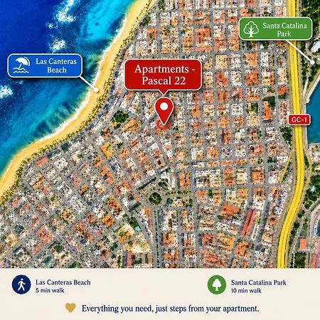 Appartement Center Las Palmas de Gran Canaria